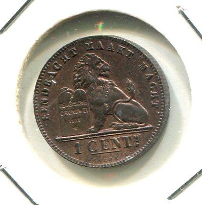 BELGIUM 1887 VL CENT