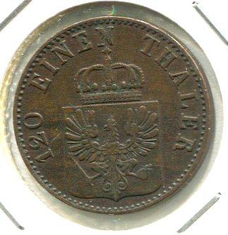 GERMANY 1855A 3 PFENNIG (02)