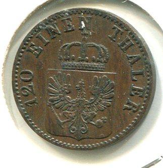 GERMANY 1856A 3 PFENNIG (02)