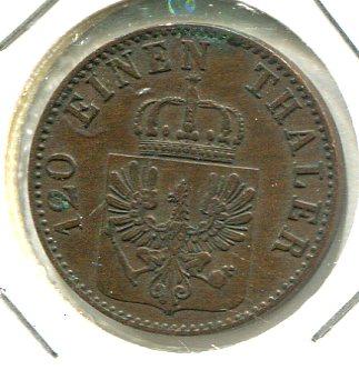 GERMANY 1860A 3 PFENNIG (02)