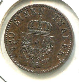 GERMANY 1862A 3 PFENNIG (02)