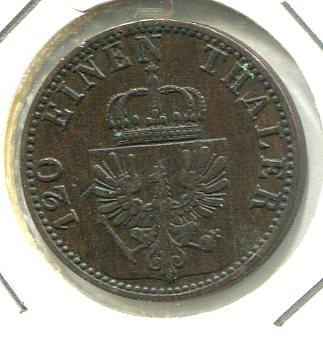 GERMANY 1865A 3 PFENNIG (03)