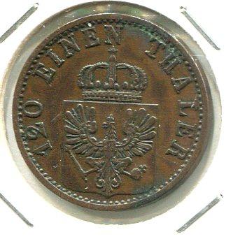 GERMANY 1869C 3 PFENNIG