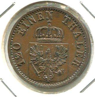 GERMANY 1872C 3 PFENNIG