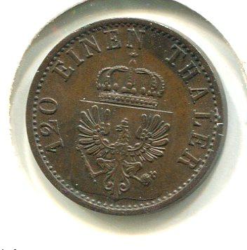 GERMANY 1873C 3 PFENNIG