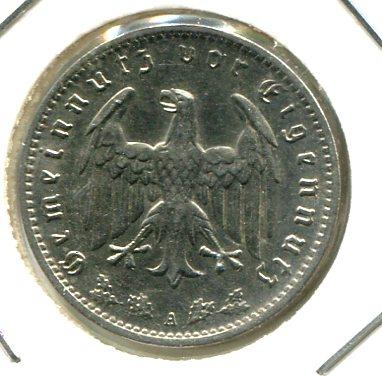 GERMANY 1934A 1 D/MARK