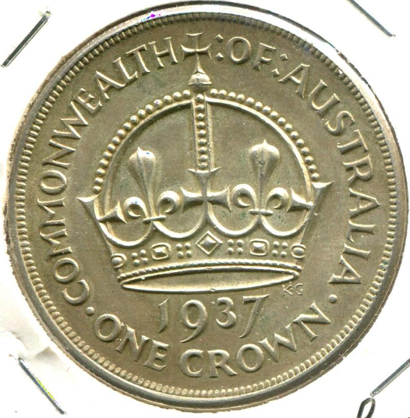 AUSTRALIA 1937 CROWN