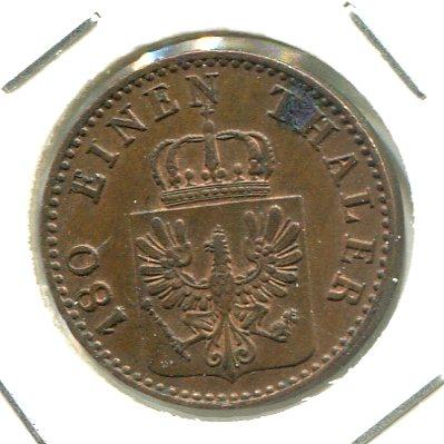 GERMANY 1864A 2 PFENNIG