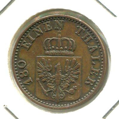 GERMANY 1867B 2 PFENNIG