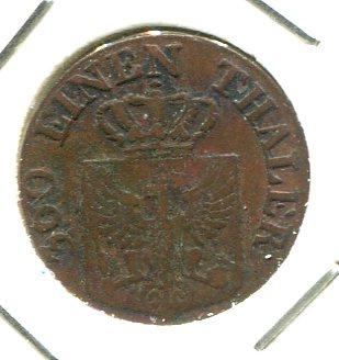 GERMANY 1821A 1 PFENNIG (02)