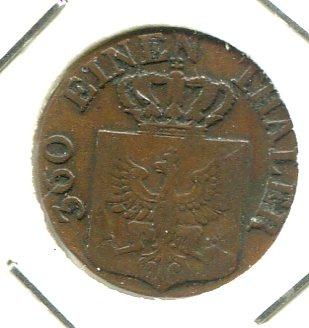 GERMANY 1822D 1 PFENNIG