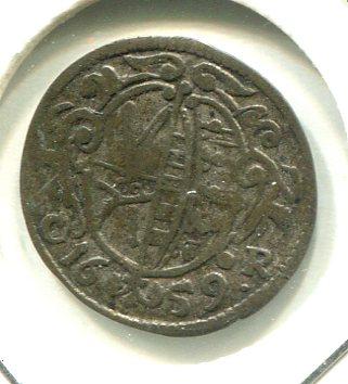 GERMANY 1659 3 PFENNIG