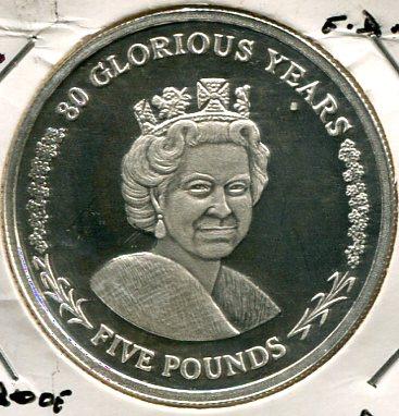 GIBRALTAR 2006 PROOF £5 (04)