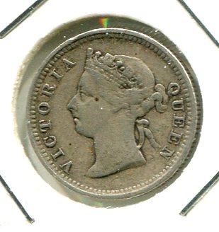 HONG KONG 1887 5 CENTS