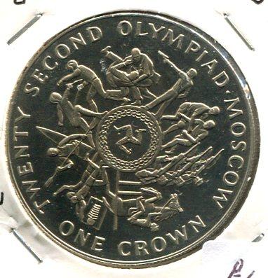 ISLE OF MAN 1980 CROWN