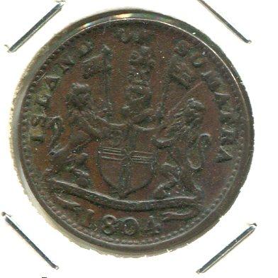 ISLE OF SUMATRA 1804 TOKEN