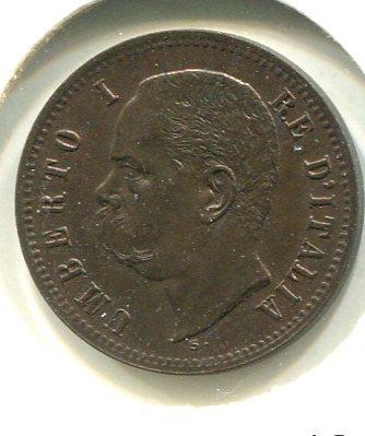 ITALY 1898R 2 CENTIMES