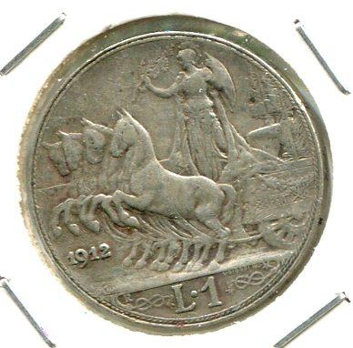 ITALY 1912 LIRA