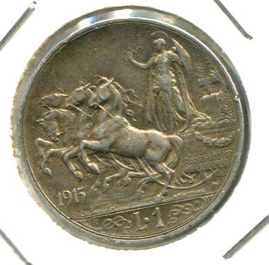 ITALY 1915 LIRA