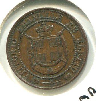 ITALY 1859 2 CENTS SCARCE