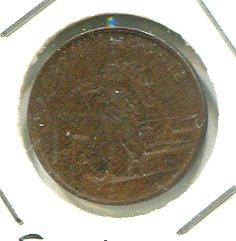 ITALY 1918R CENT SCARCE