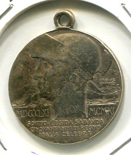 ITALY 1861-1911 MEDAL