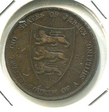 JERSEY 1894 1/24 SHILLING