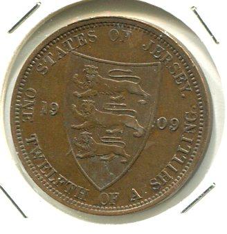 JERSEY 1909 1/12th SHILLING (02)