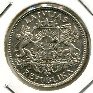 LATVIA 1924 1 LATS (02)