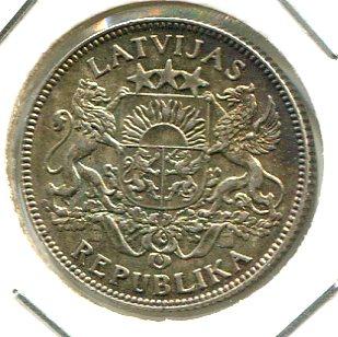 LATVIA 1924 1 LATS