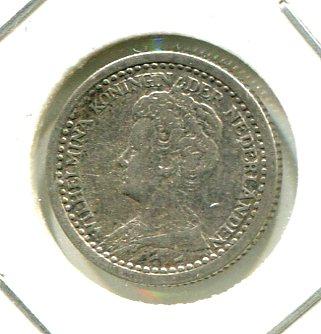 NETHERLANDS 1918 10 CENTS (02)