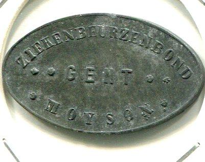 BELGIUM GENT ND TOKEN