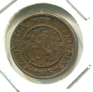 NETHERLANDS 1885 1/2 CENT