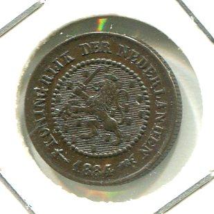 NETHERLANDS 1884 1/2 CENT (02)