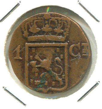 NETHERLAND INDIES 1838J CENT