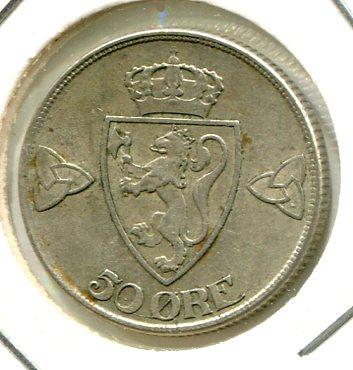 NORWAY 1919 50 ORE