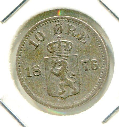 NORWAY 1876 10 ORE (05)