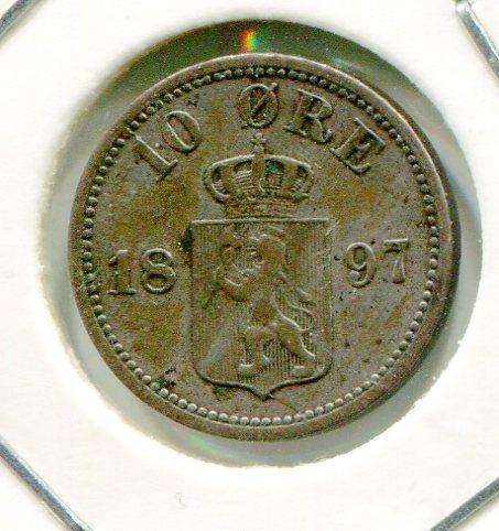 NORWAY 1897 10 ORE (02)