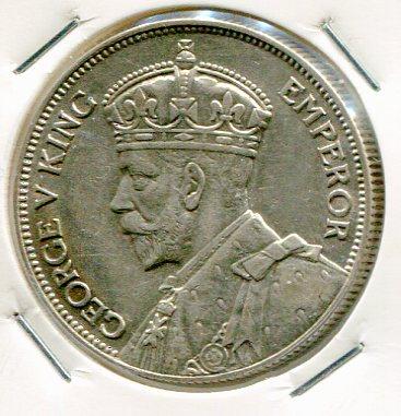 NEW ZEALAND 1933 FLORIN