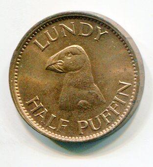 LUNDY 1929 1/2 PUFFIN