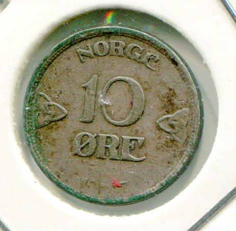 NORWAY 1917 10 ORE (02)