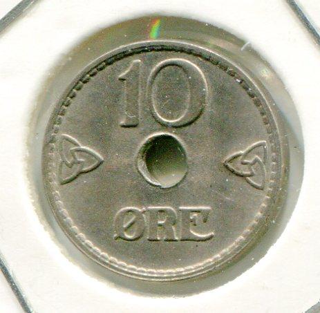 NORWAY 1948 10 ORE