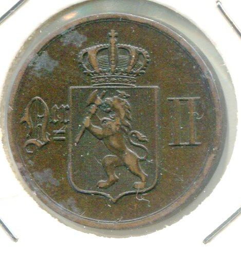 NORWAY 1896 5 ORE