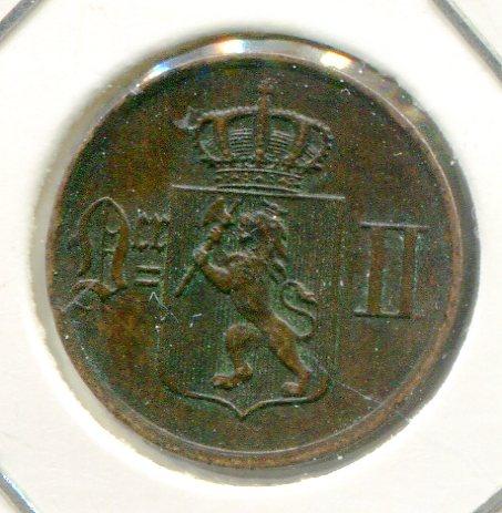 NORWAY 1884 1 ORE (03)