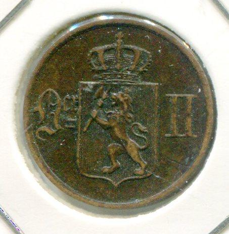 NORWAY 1884 1 ORE (04)