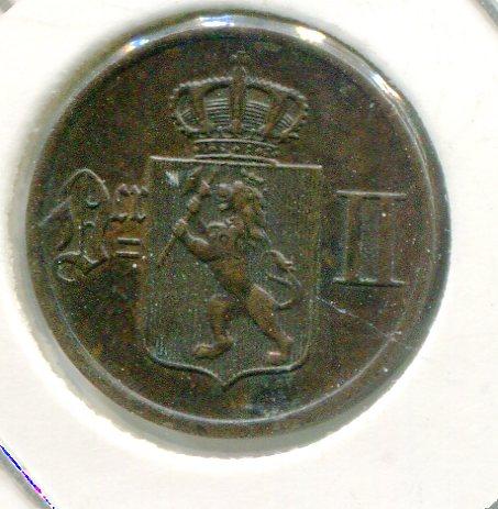 NORWAY 1897 1 ORE