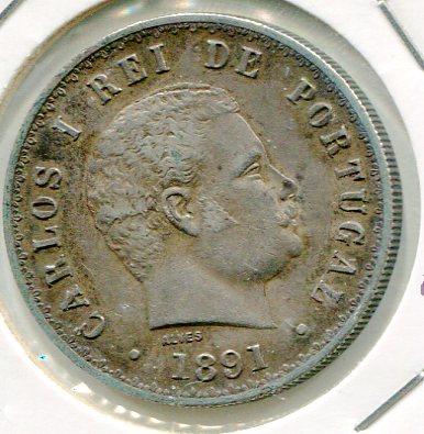 PORTUGAL 1891 500 REIS