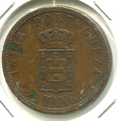 PORTUGUESE INDIA 1903 1/2 TANGA