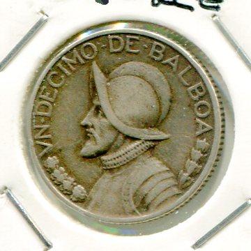 PANAMA 1933 1/10th BALBOA 'SCARCE'