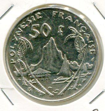 FRENCH POLYNESIA 1988 50 FRANCS